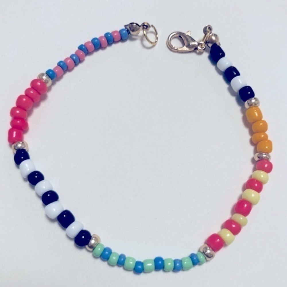 Handmade Glass Bead Bracelet | B29